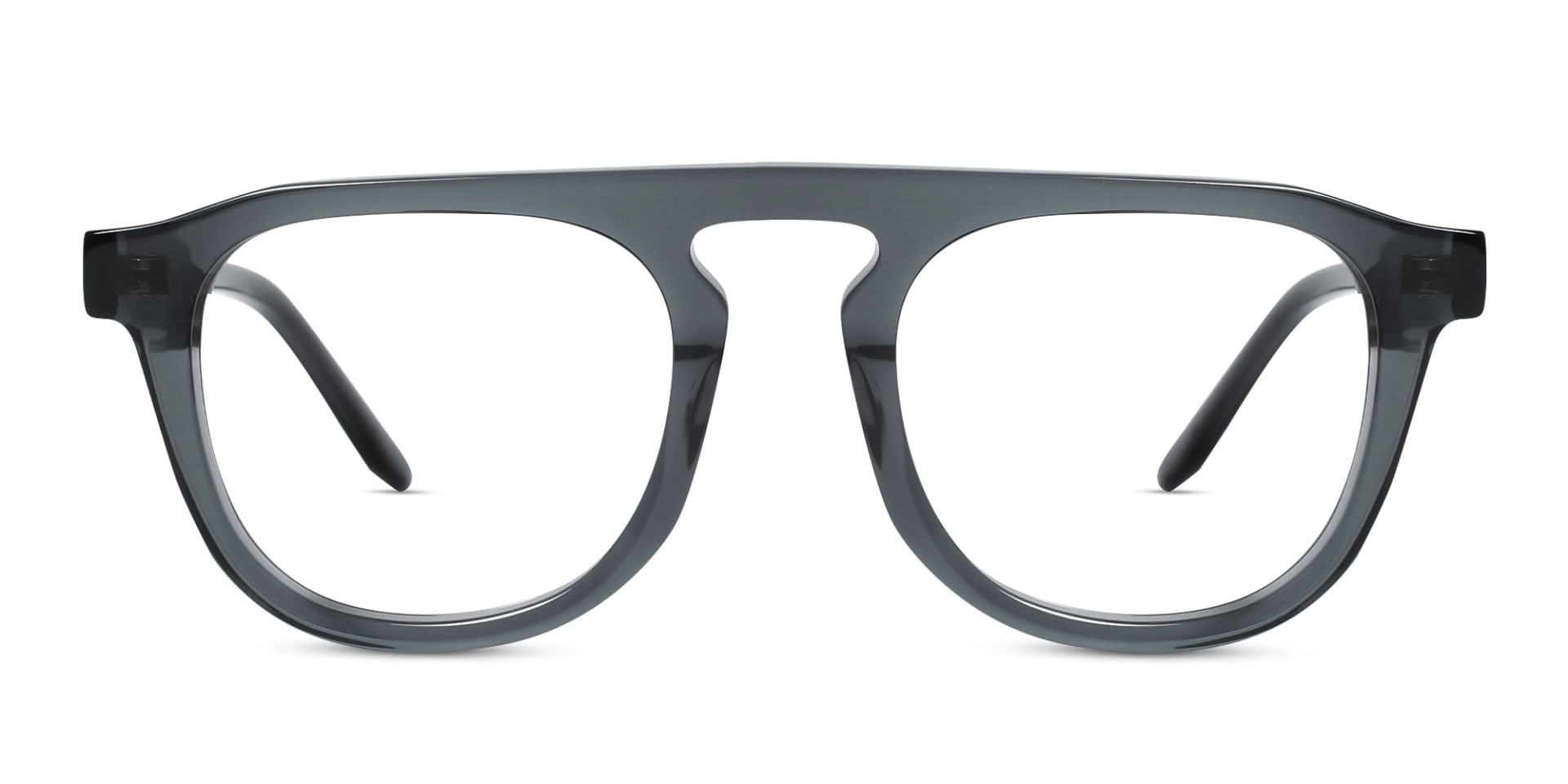 Crystal Slate Grey Glasses 1