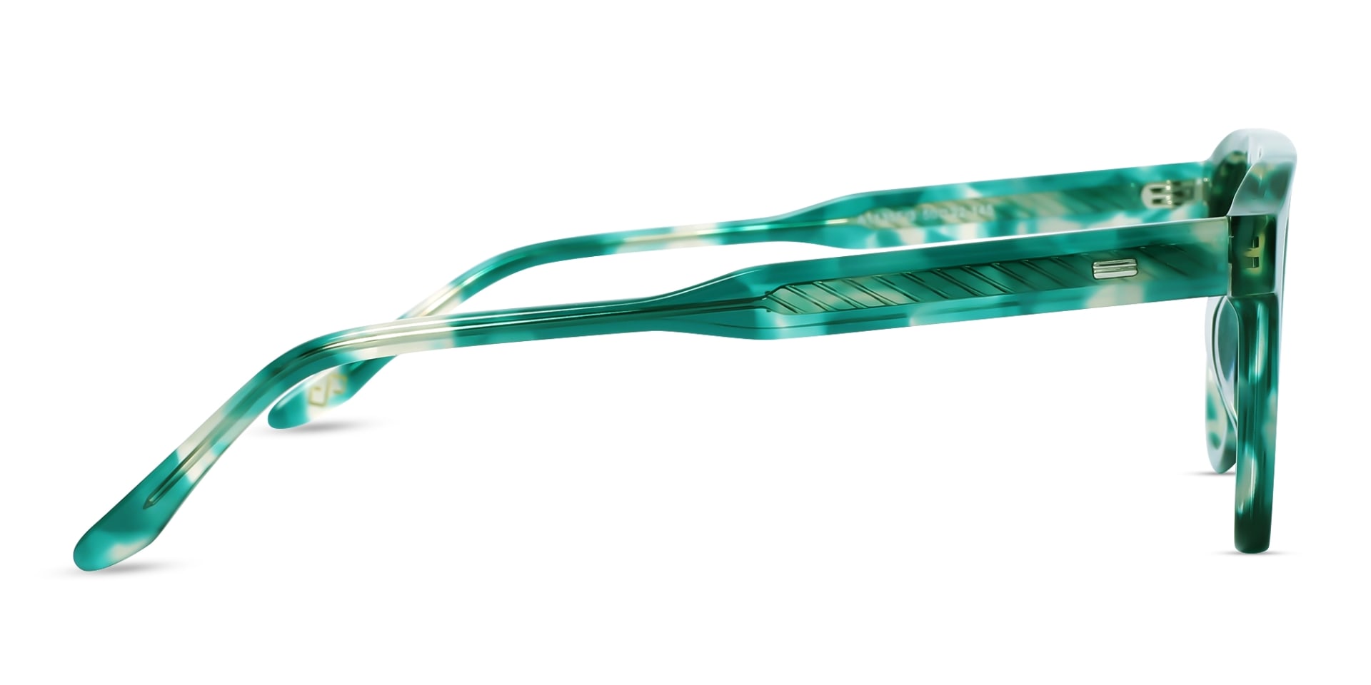 Teal Tortoise Eyeglasses 4
