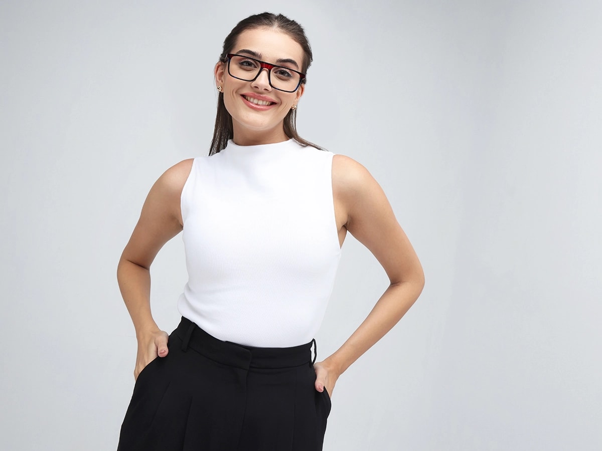 Blue Spectacle Frames 53