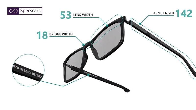 How to Know Your Eyeglasses Frame Size?