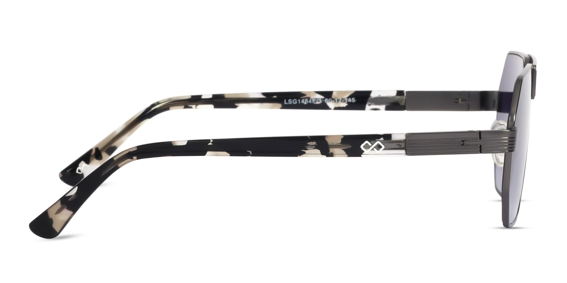 Gradient Flat Top Double Bridge Sunglasses 4