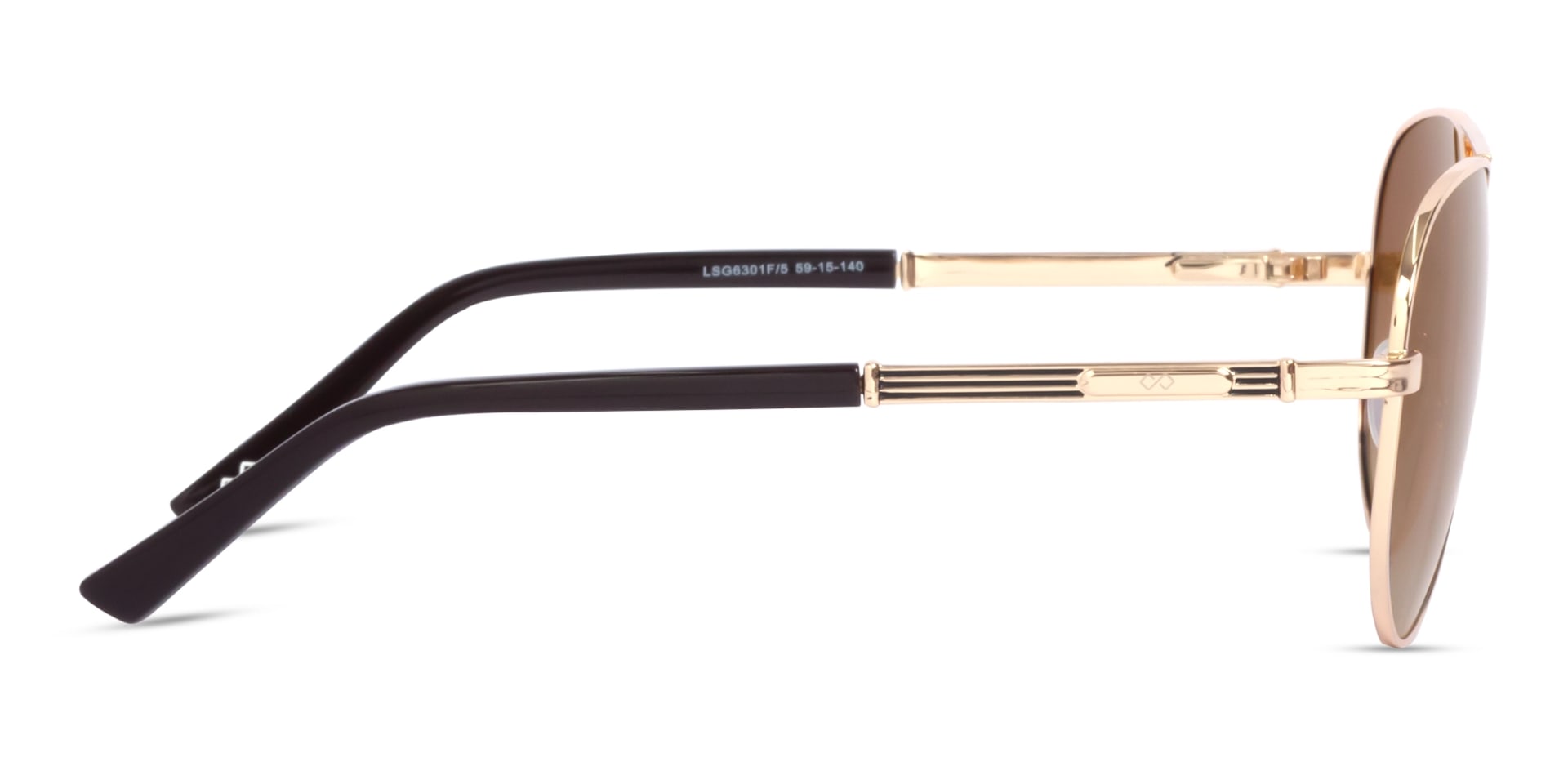 Gold Double Bridge Metal Pilot Sunglasses 4