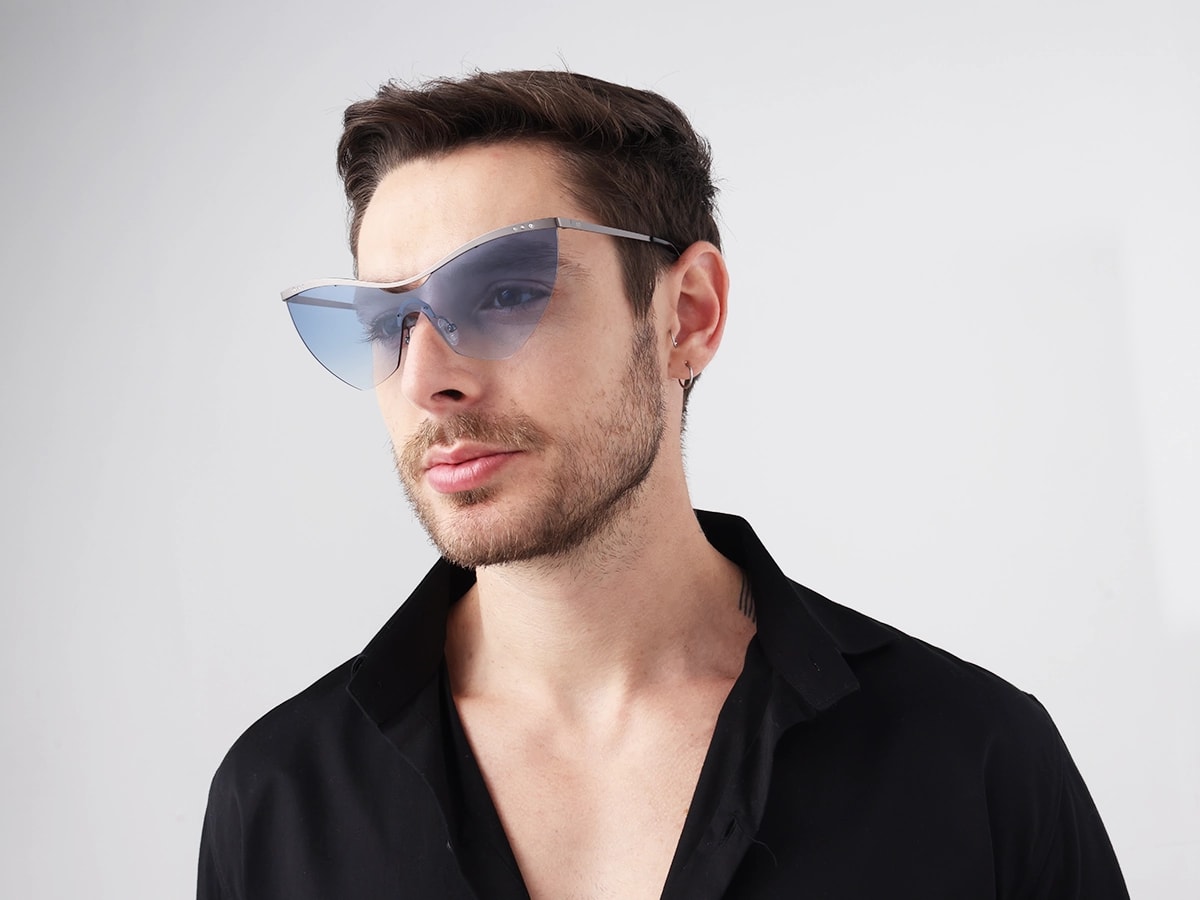 Cat-Eye Blue Gradient Tint Sunglasses-43