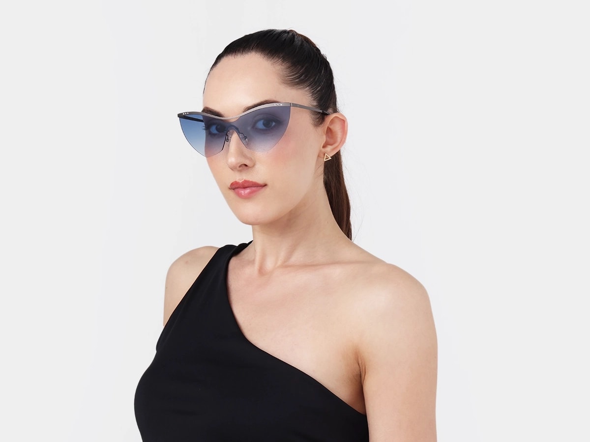 Cat-Eye Blue Gradient Tint Sunglasses-51