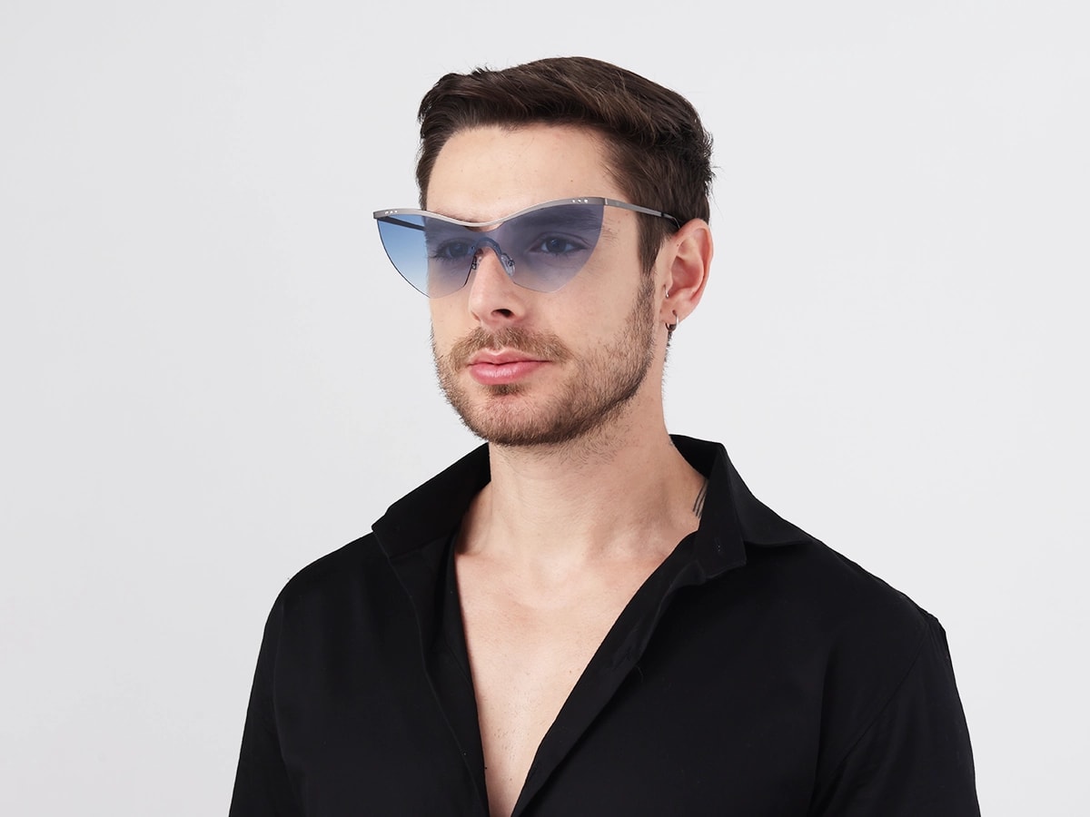 Cat-Eye Blue Gradient Tint Sunglasses-41