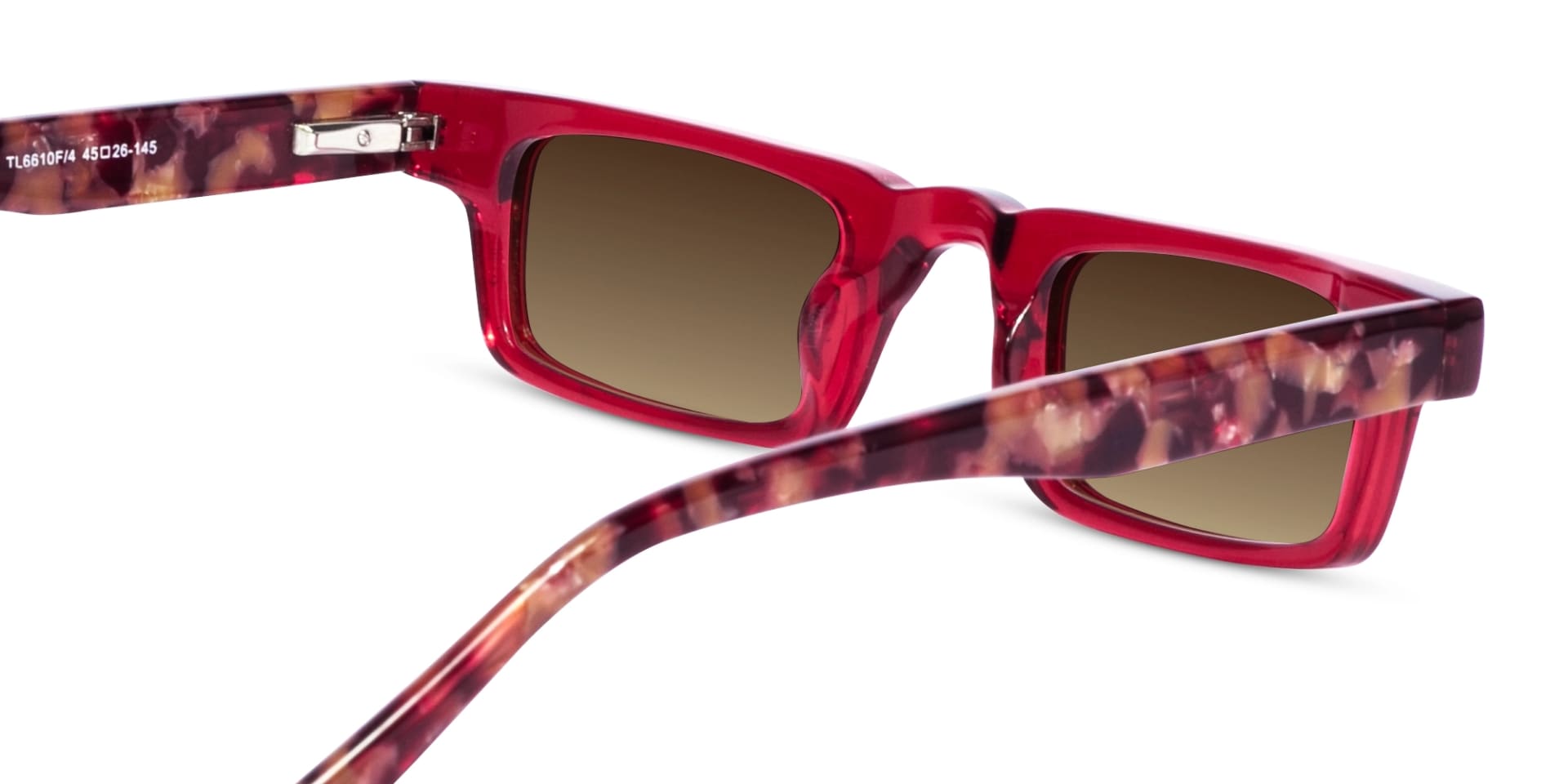 Brown Gradient Tint Acetate Sunglasses-5