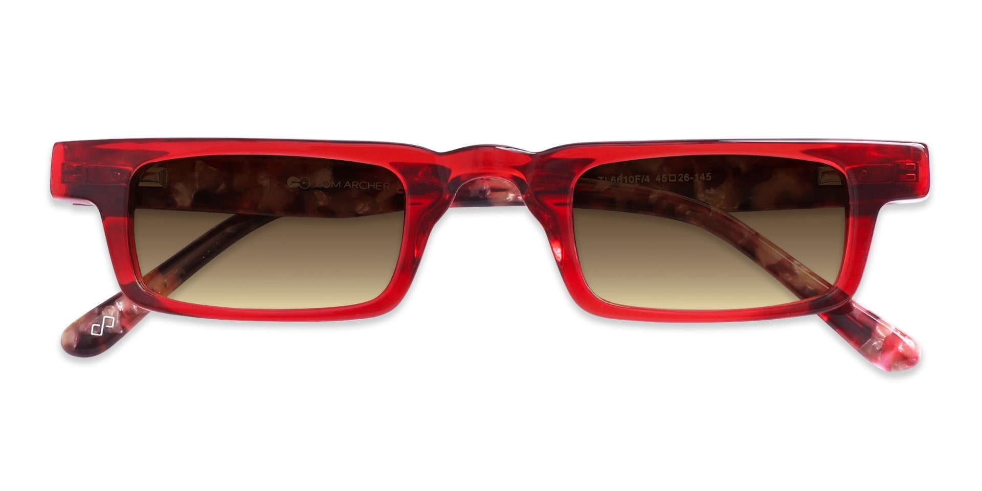 Brown Gradient Tint Acetate Sunglasses-6