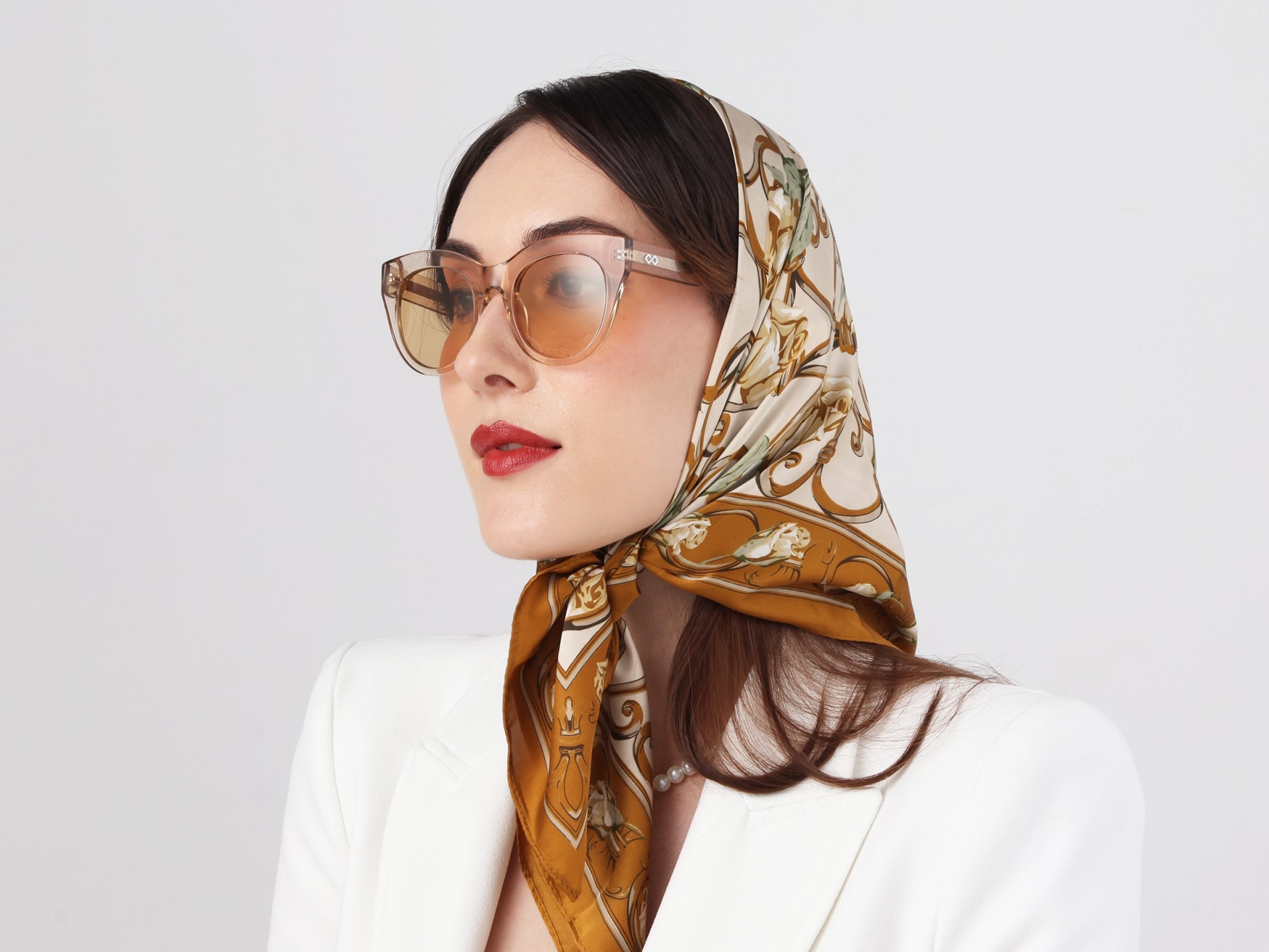 Acetate Cat-Eye Brown Tinted Sunglasses-12