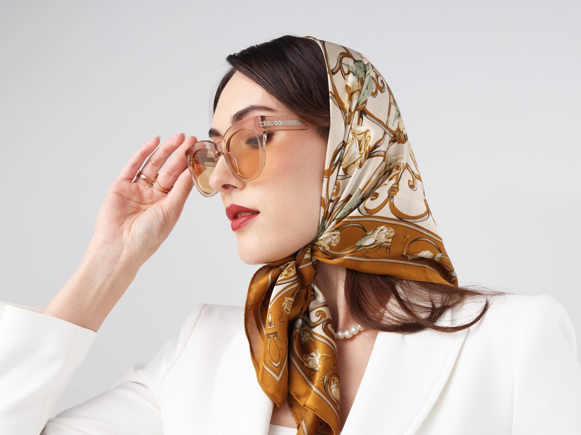 Acetate Cat-Eye Brown Tinted Sunglasses-13