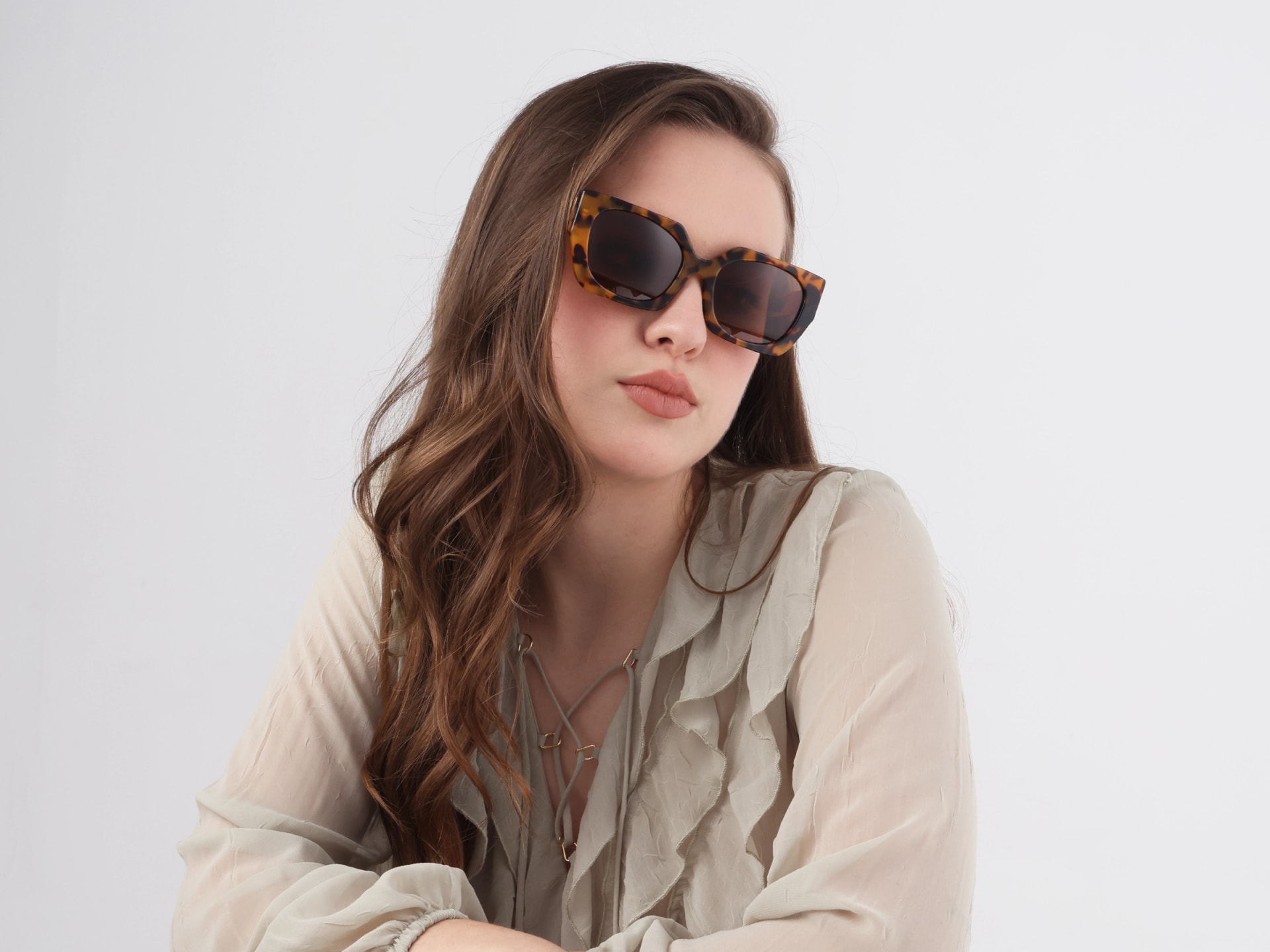 Honey Tortoise Frame Sunglasses-52