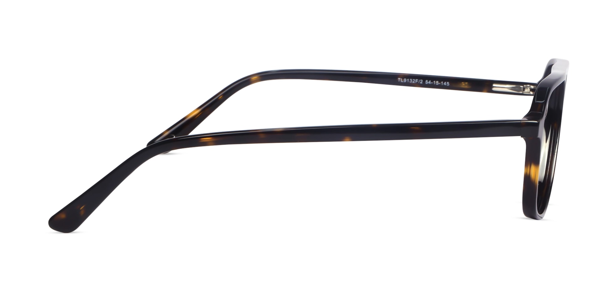 Dark Tortoise Full Rim Double Bridge Glasses-4