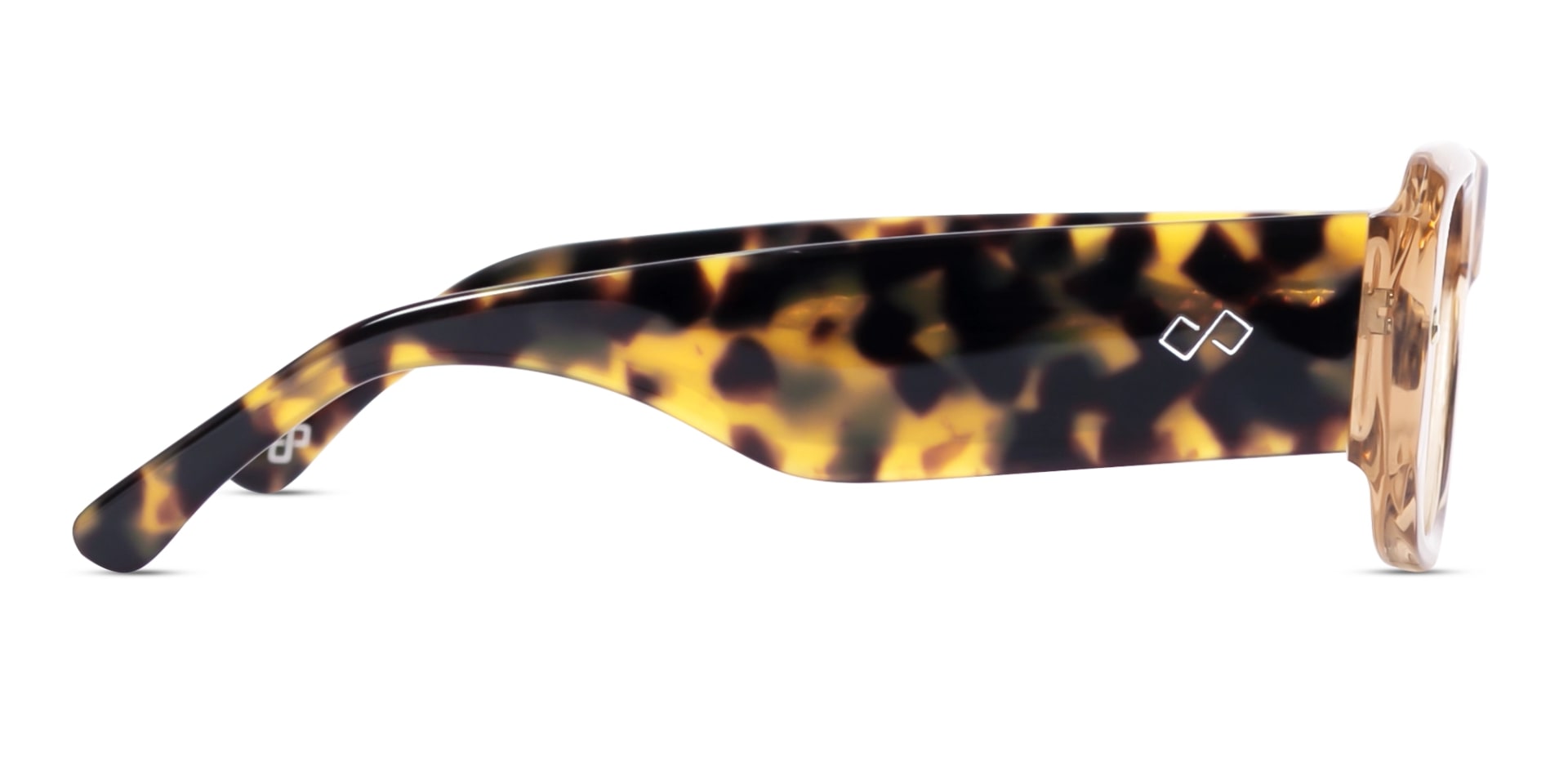 Flat Top Brown Gradient Tint Sunglasses