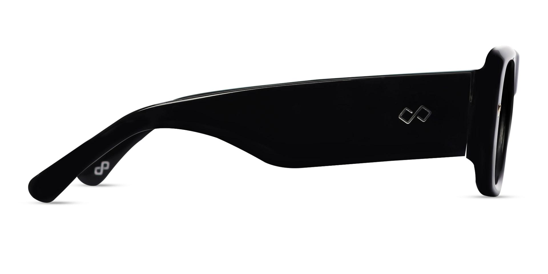 Black Frame With Dark Grey Gradient Sunglasses