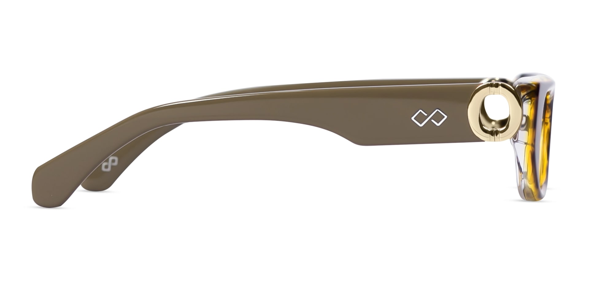 Rectangle Full-Rim Acetate Sunglasses-4