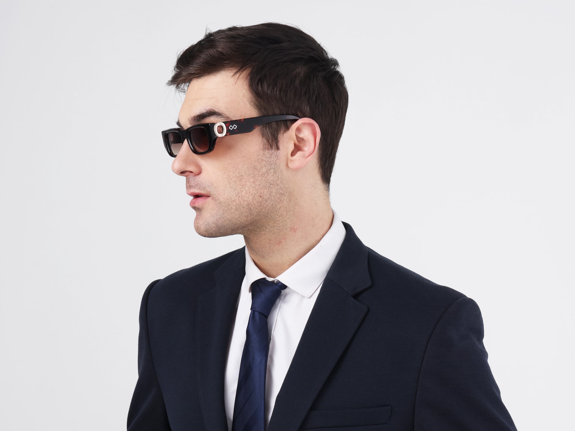 Tortoise Frame With Brown Gradient Tint-43