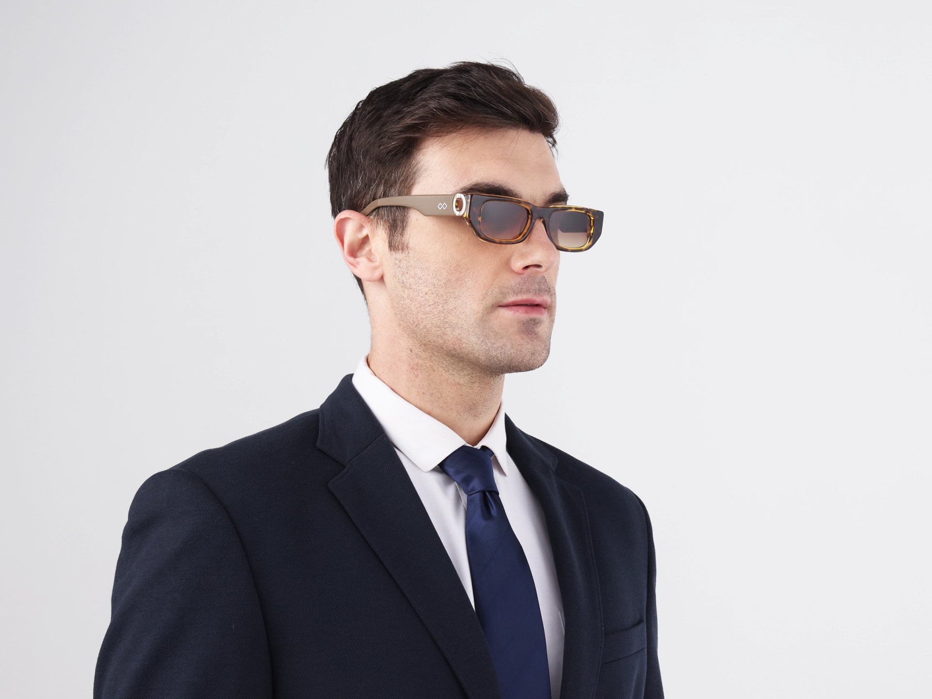 Rectangle Full-Rim Acetate Sunglasses-41