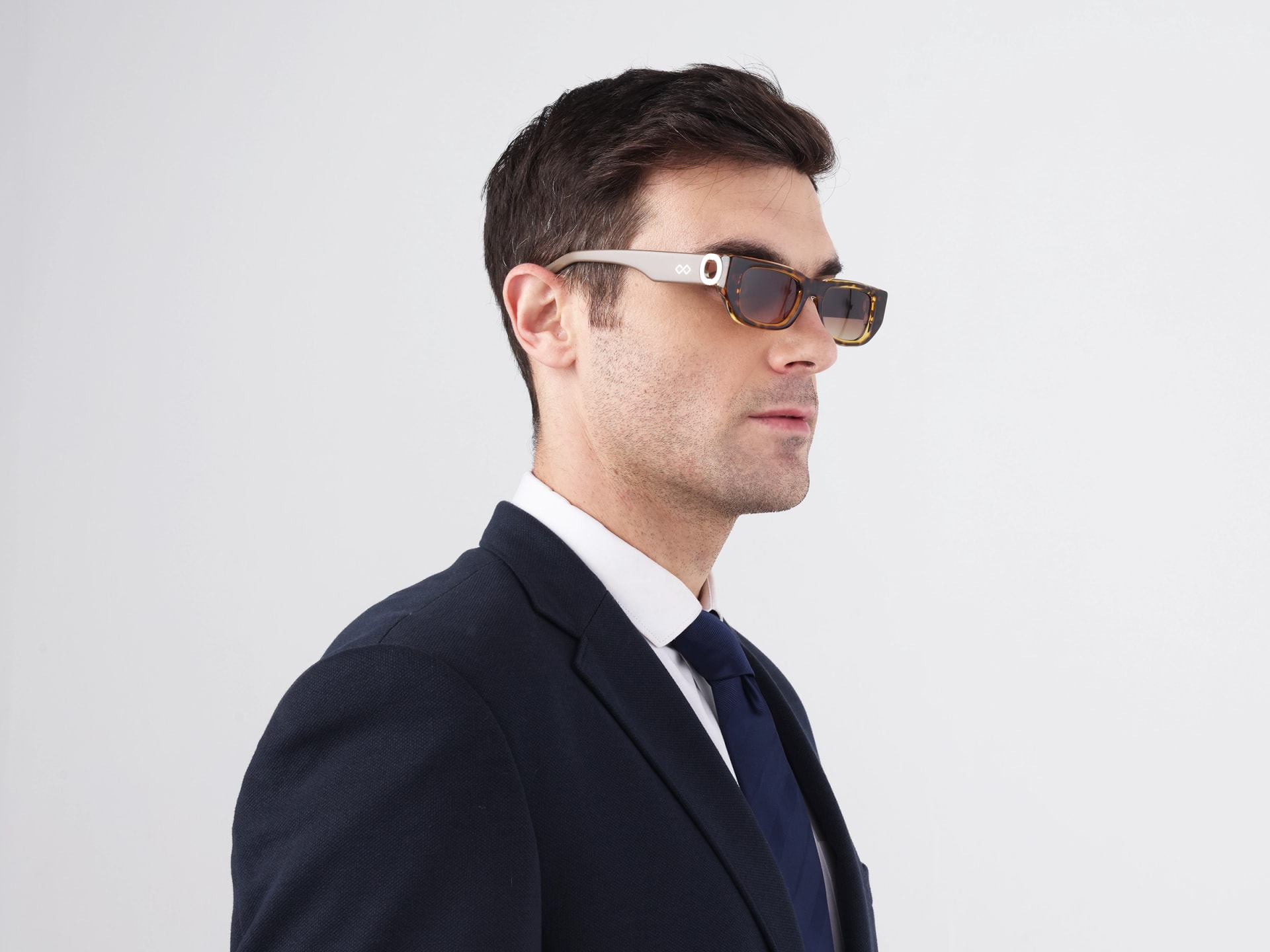 Rectangle Full-Rim Acetate Sunglasses-43