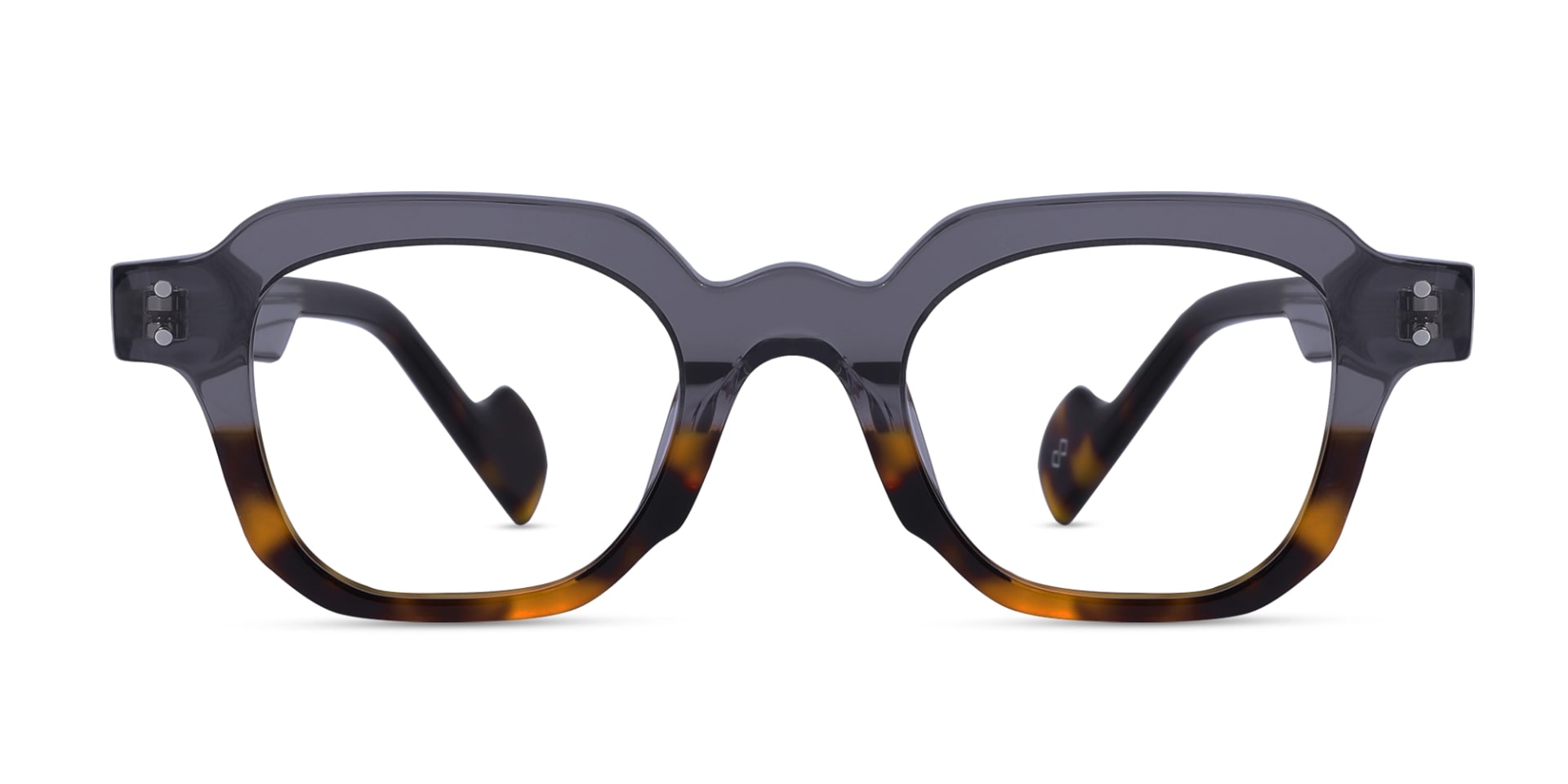 Grey Tortoise Shell Glasses-1
