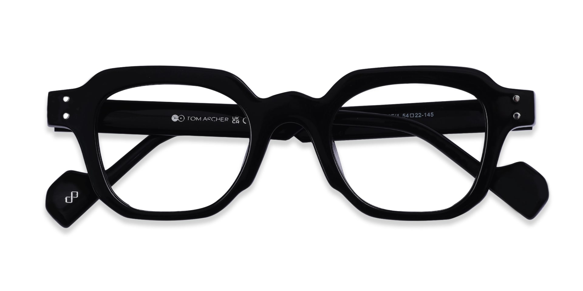 Black Acetate Fullrim Glasses-6