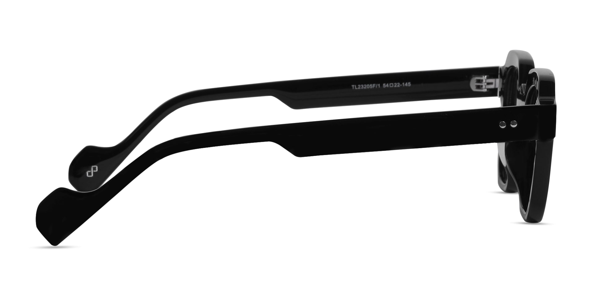 Black Acetate Fullrim Glasses-4