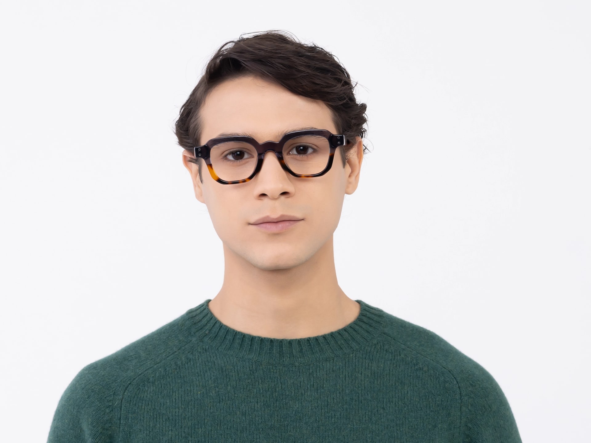Grey Tortoise Shell Glasses