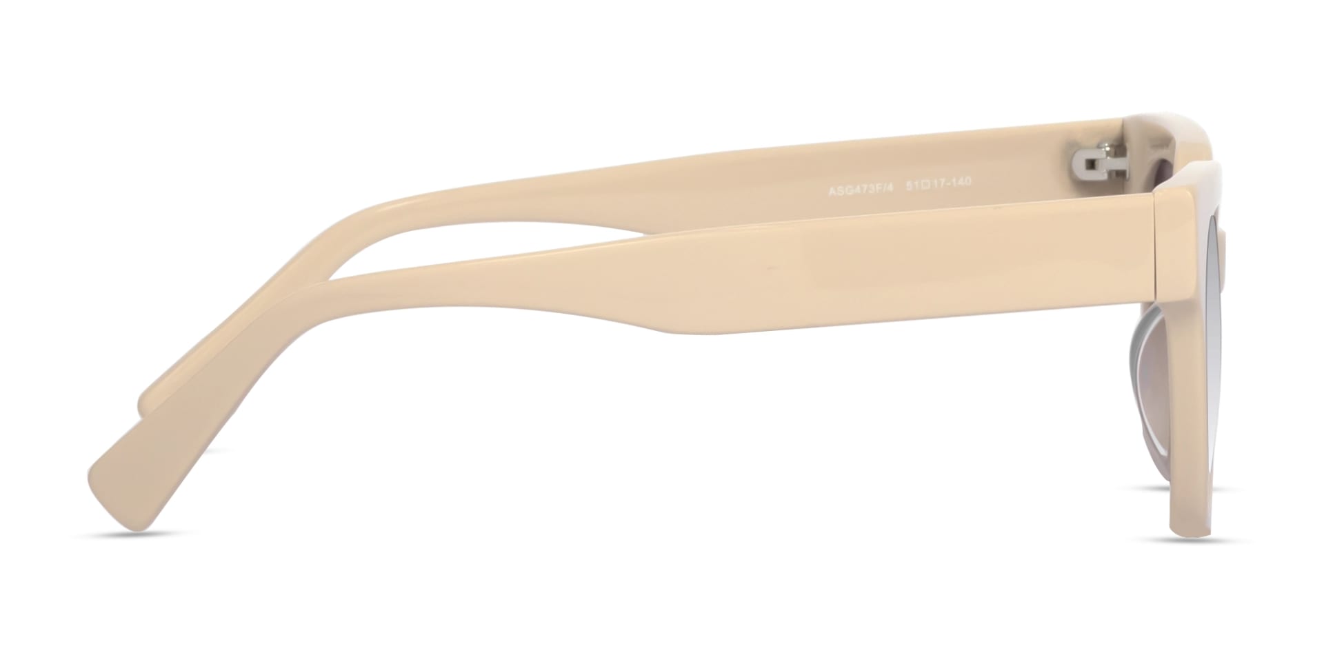 Bisque Square Full-Rim Glasses-4