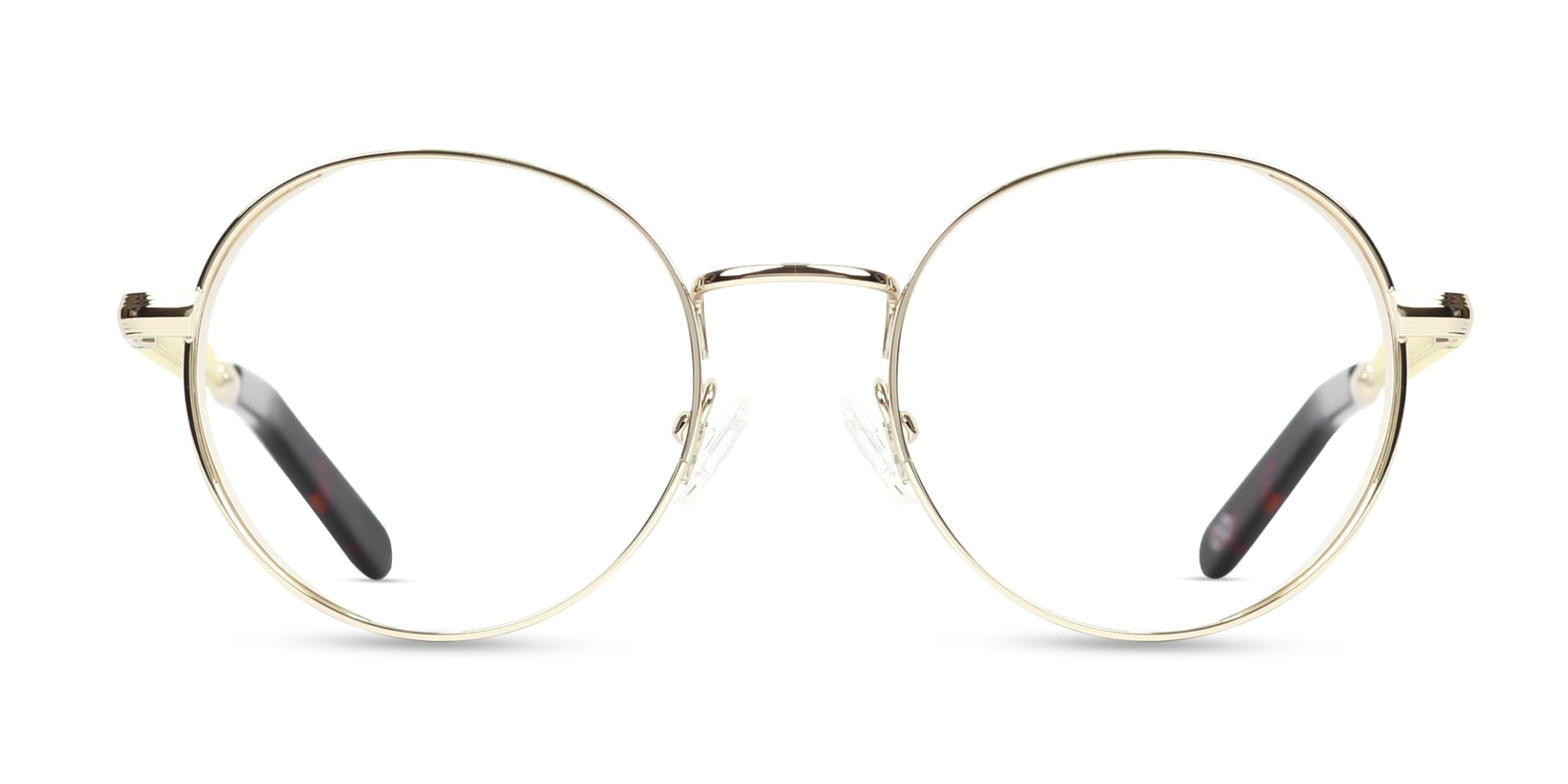 Champagne Gold & Round Glasses-1