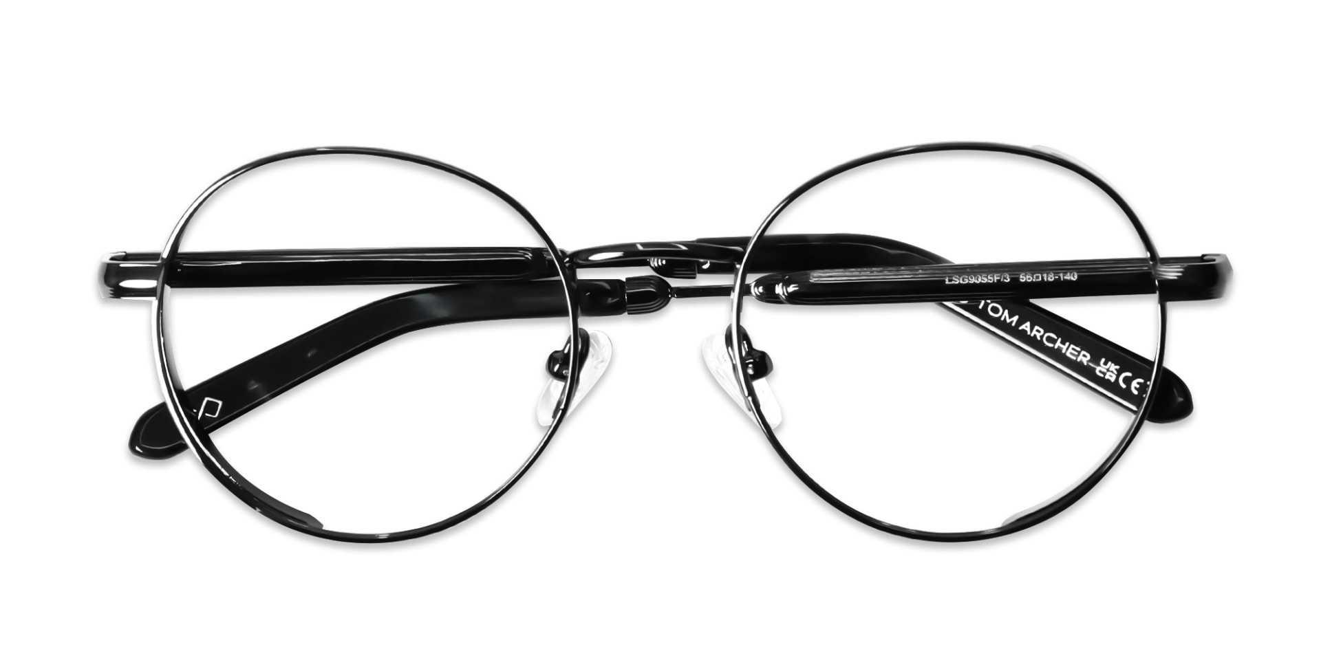 Gunmetal Round Metal Glasses -6