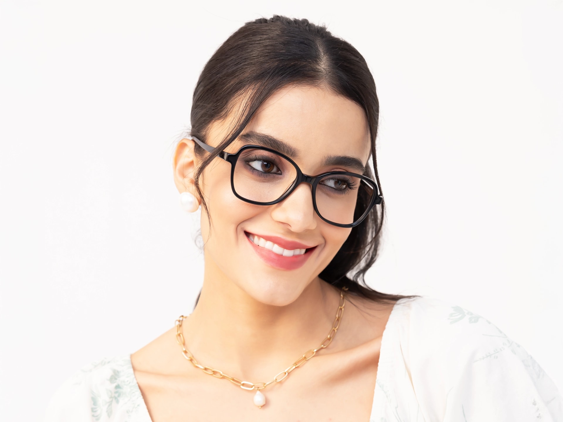 Black Butterfly Acetate Glasses For Women-12