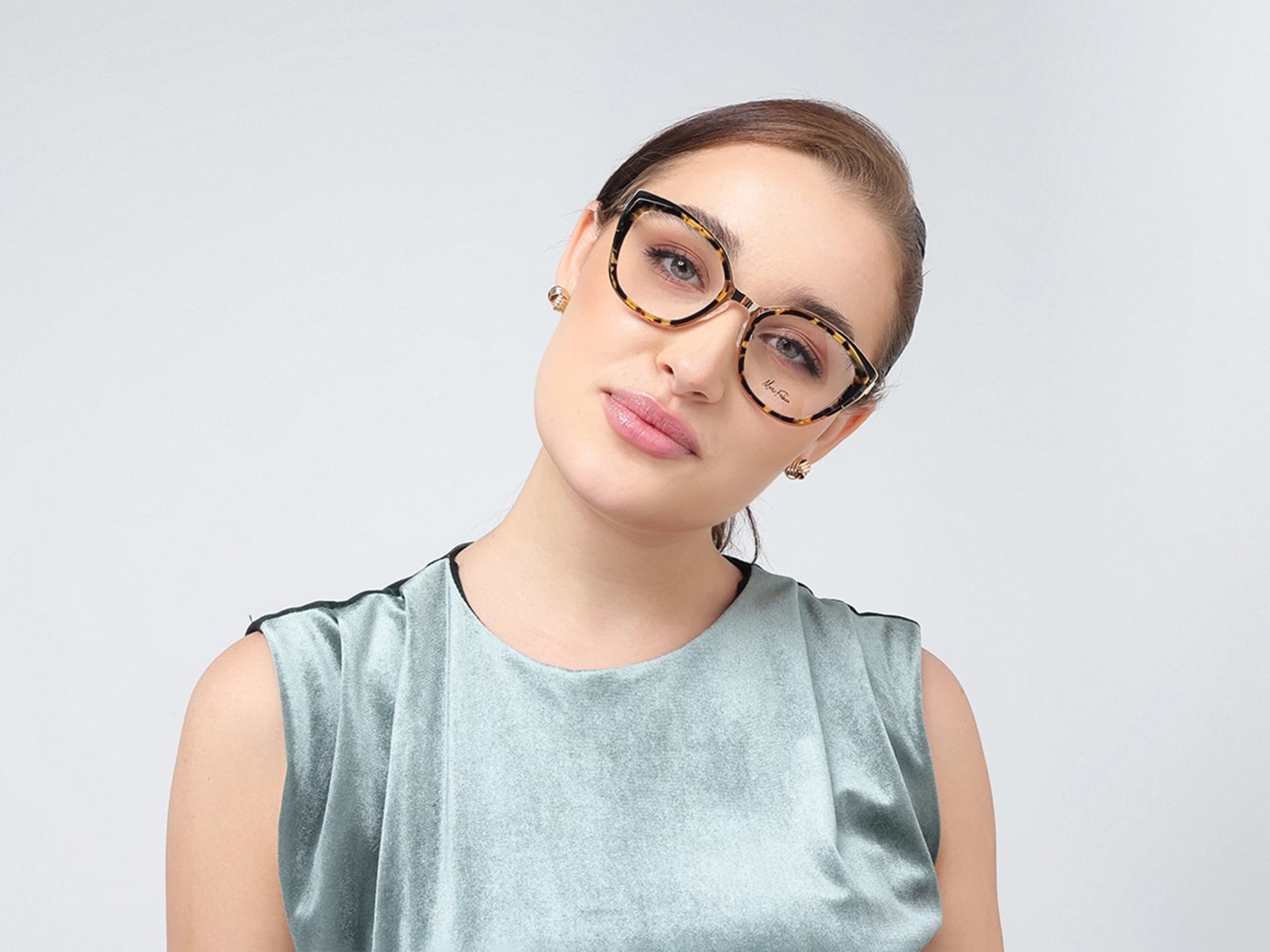 Havana Tortoise & Gold Butterfly Glasses-
