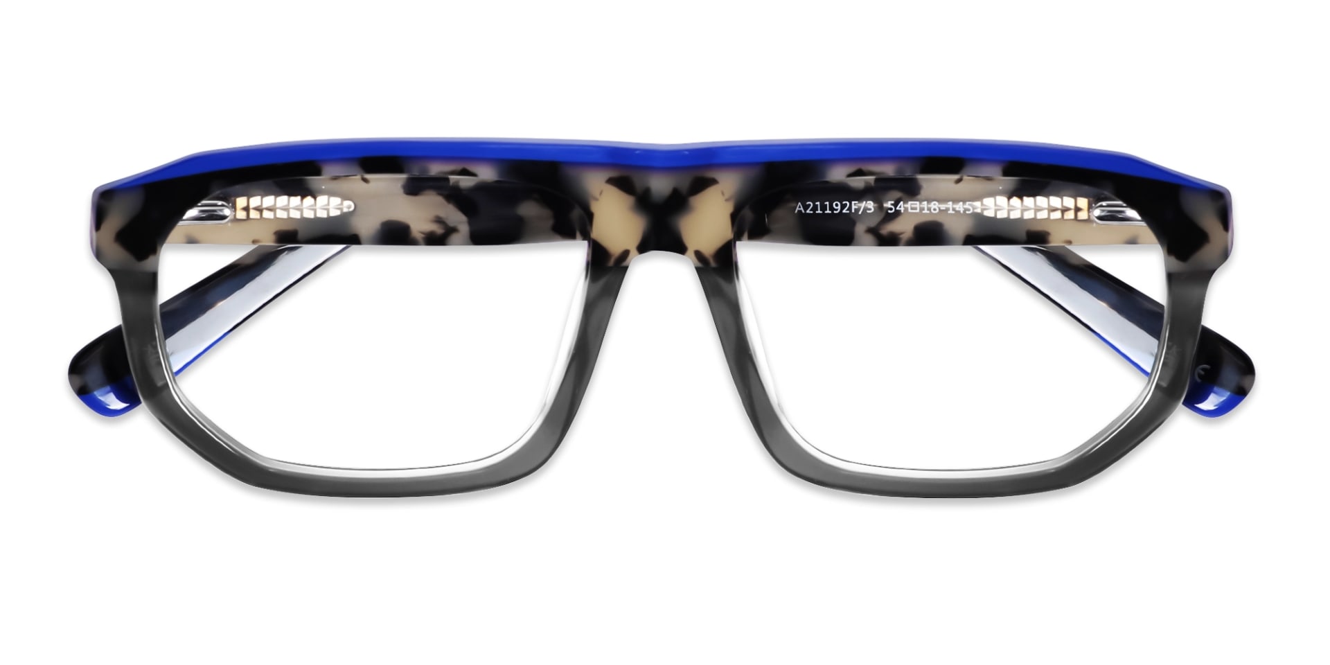 Crystal Charcoal Grey & Marzipan Tortoise glasses