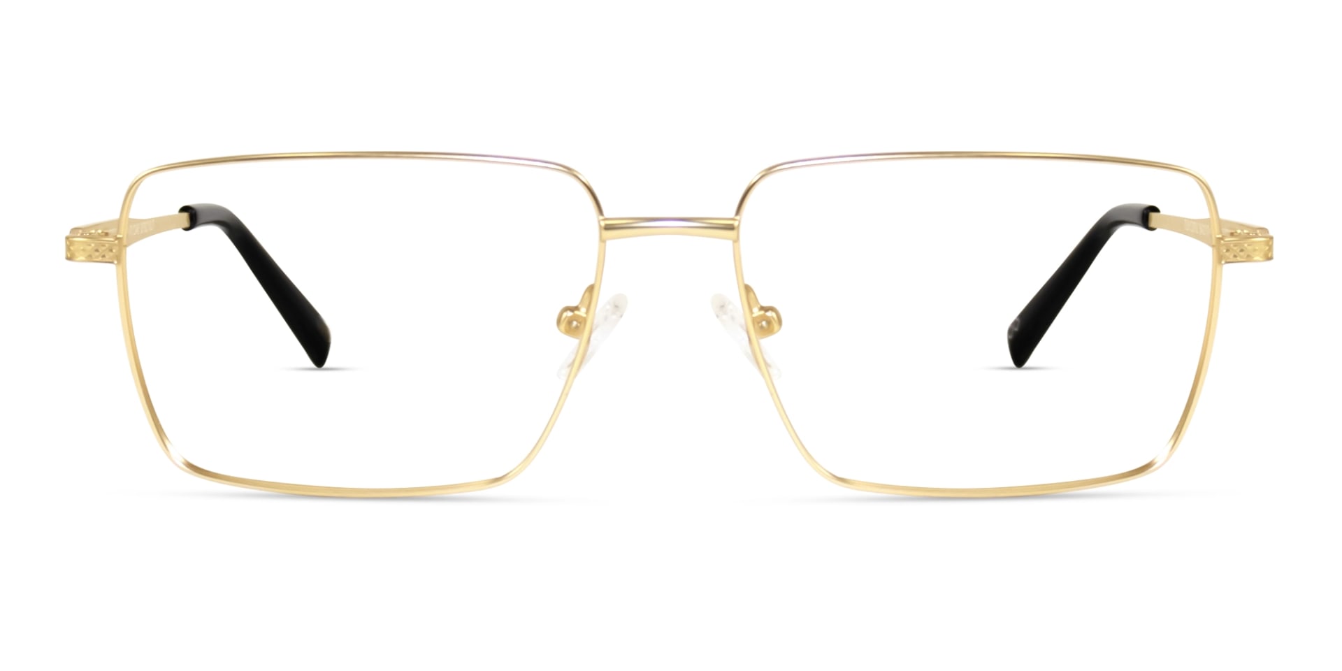 Gold Rectangular Glasses