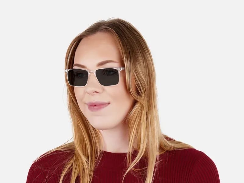 clear frame sunglasses for men & women-