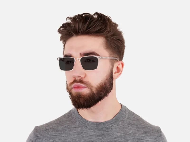 clear frame sunglasses for men & women-