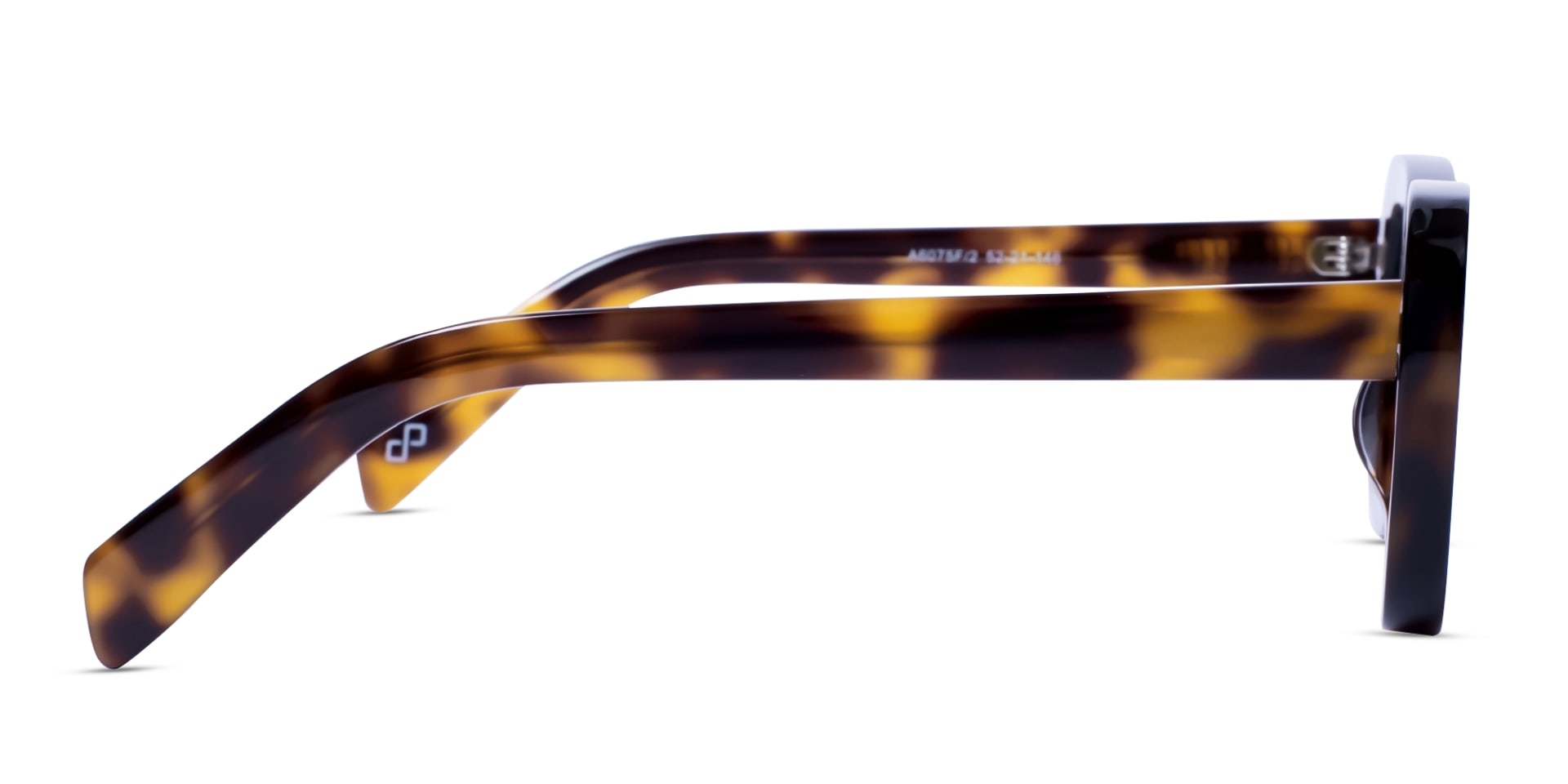 Dark Tortoise Oversized Full-Rim Glasses