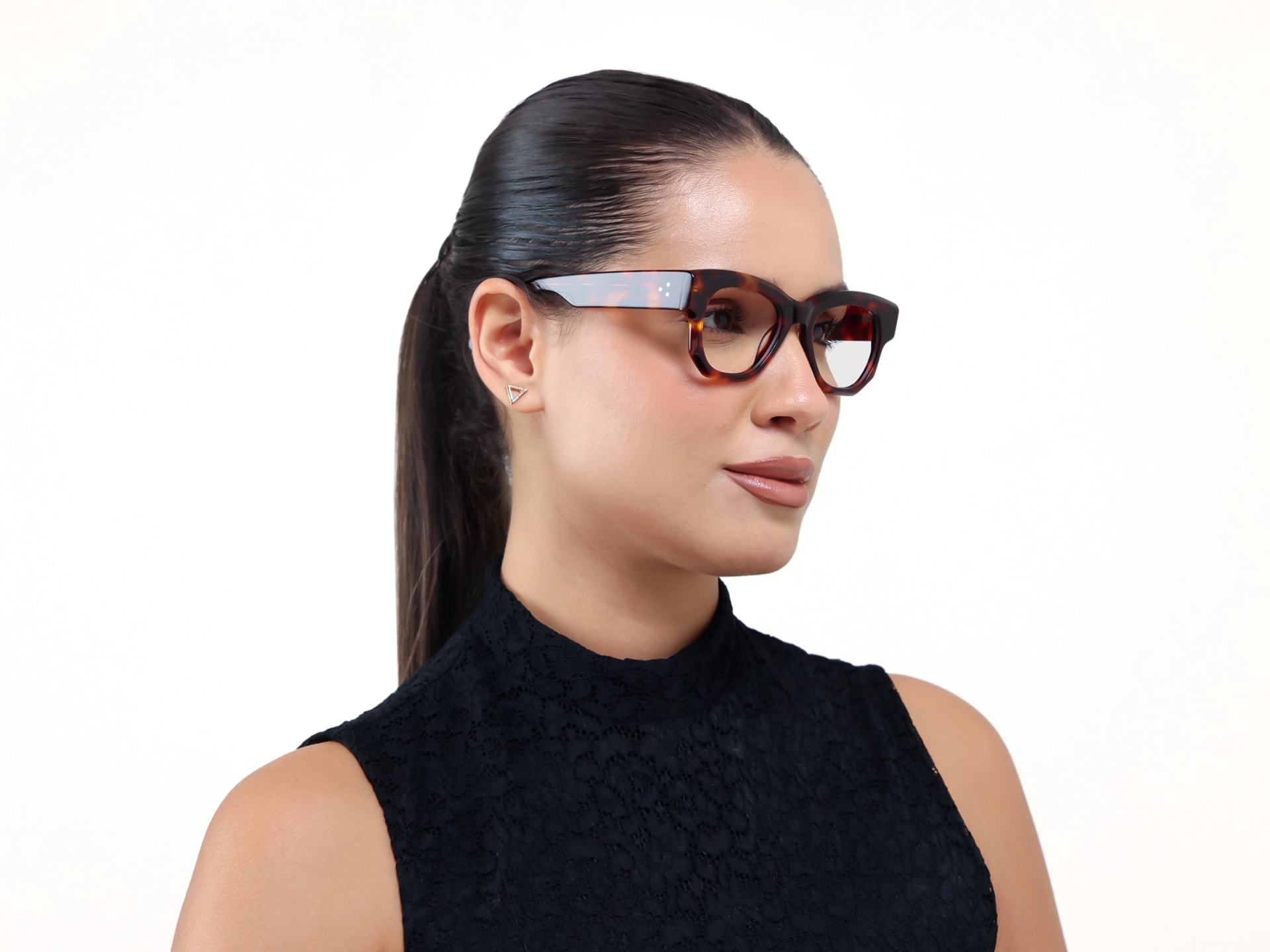 Thick Tortoise Fullrim Acetate Glasses