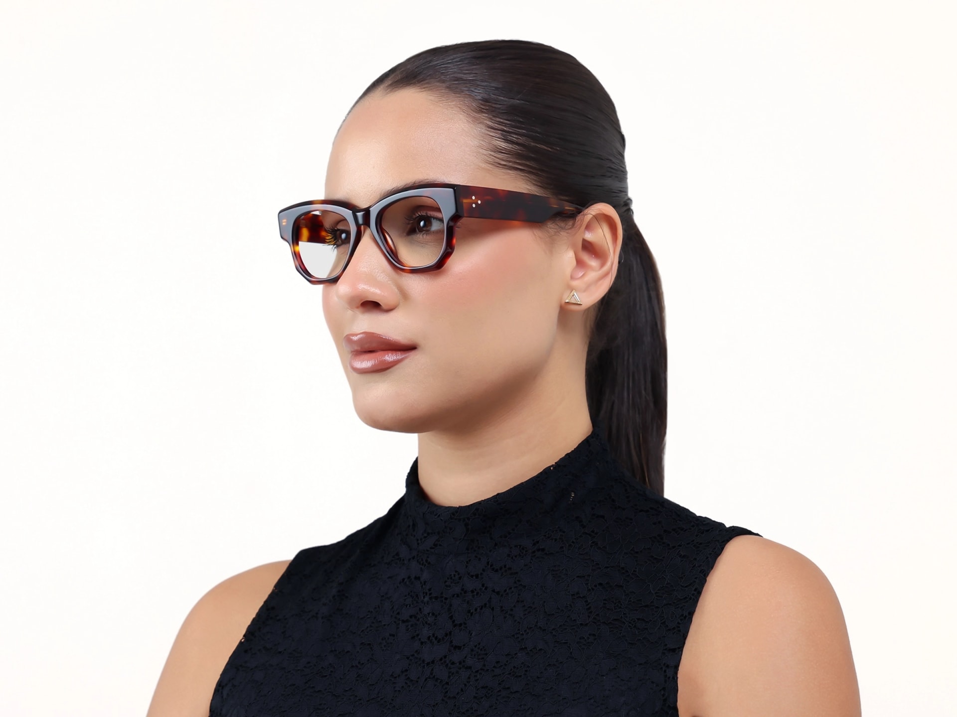 Thick Tortoise Fullrim Acetate Glasses