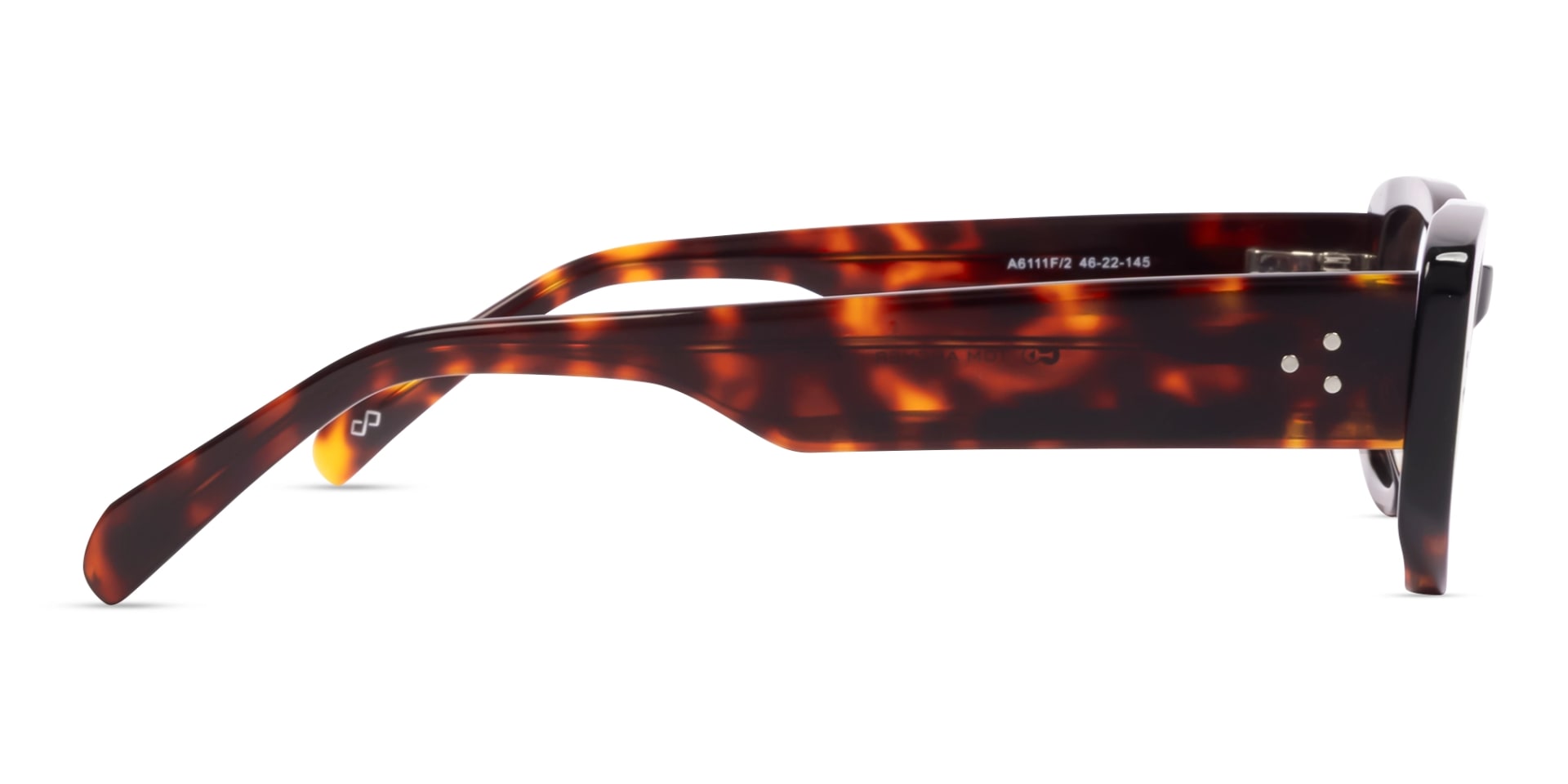 Thick Dark Tortoise Rectangular Fullrim Glasses