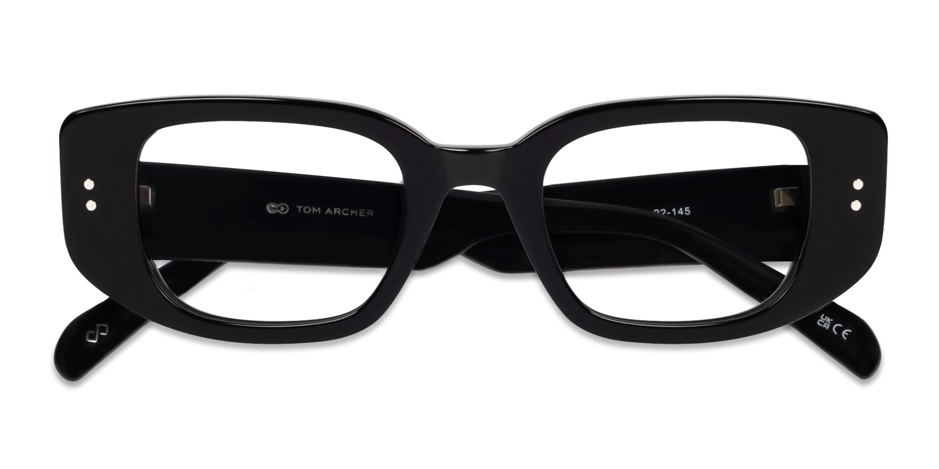 Thick Black Rectangular Fullrim Glasses