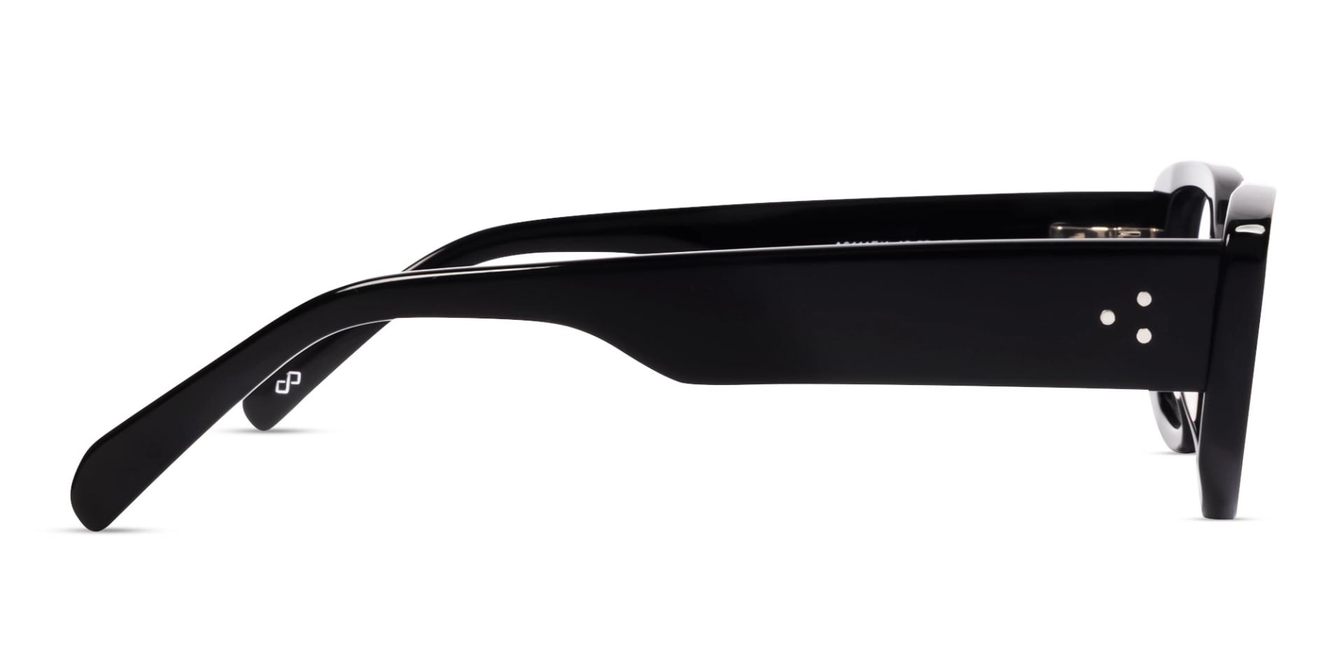 Thick Black Rectangular Fullrim Glasses