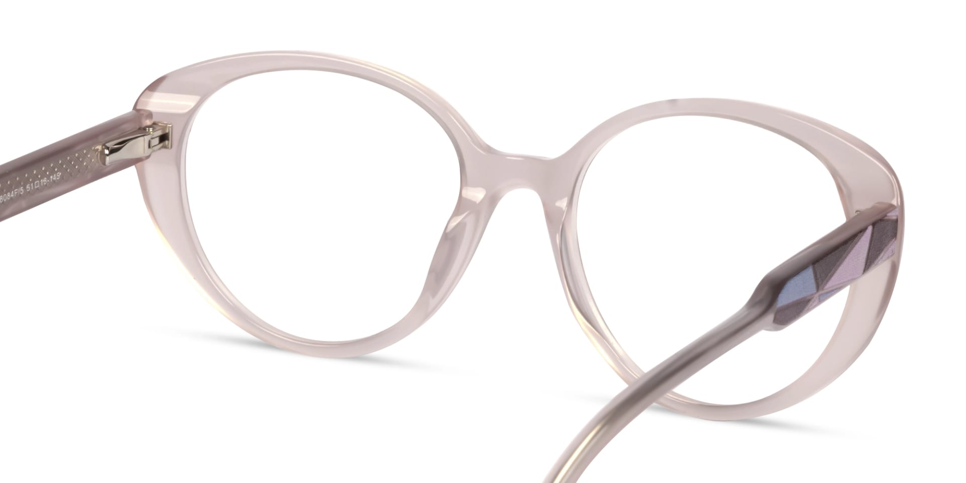 Chaise Mauve Cateye Fullrim Acetate Glasses-5