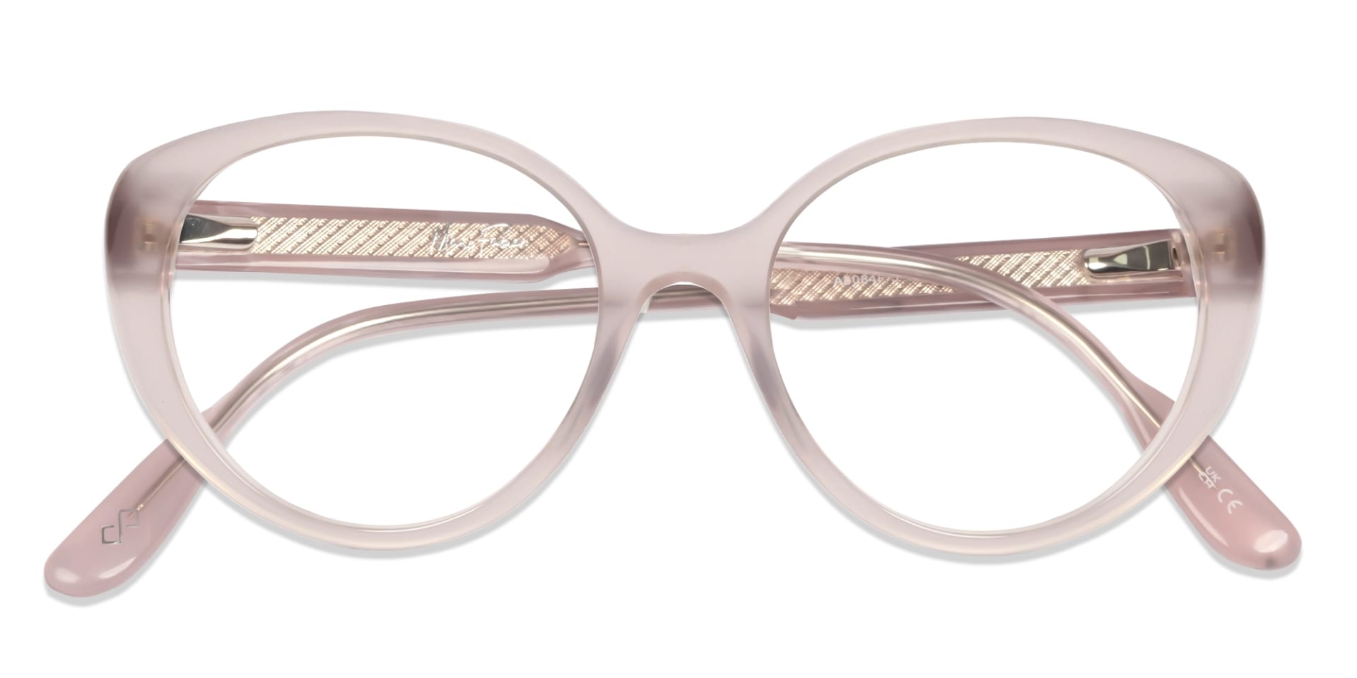 Chaise Mauve Cateye Fullrim Acetate Glasses-6