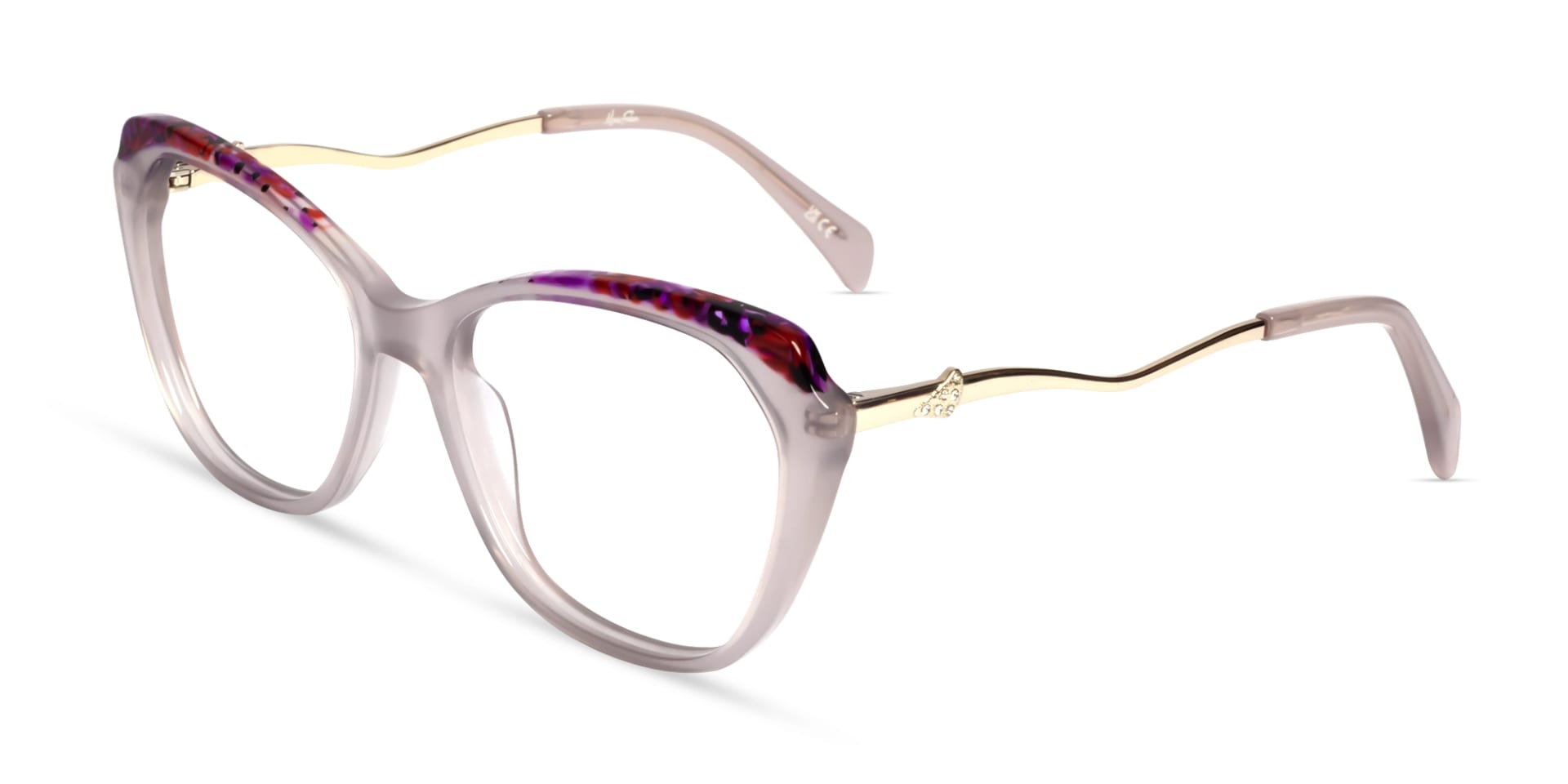 Chaise Mauve Butterfly Fullrim Glasses