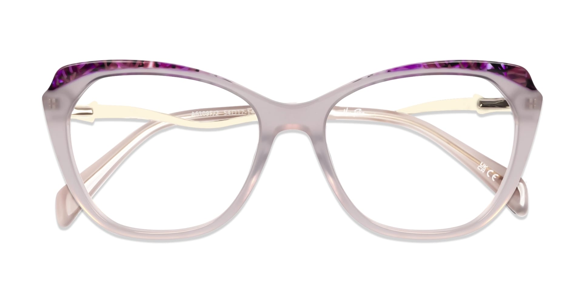 Chaise Mauve Butterfly Fullrim Glasses