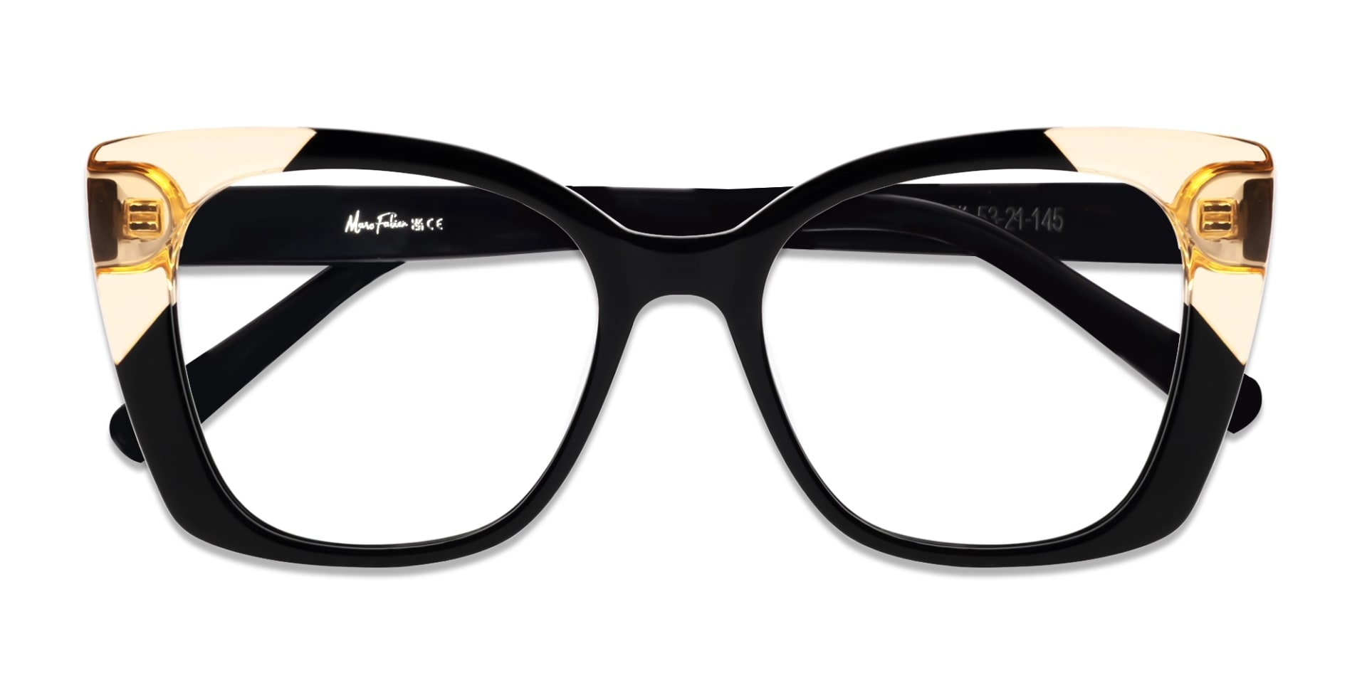 Large Black Butterfly Glasses For Female