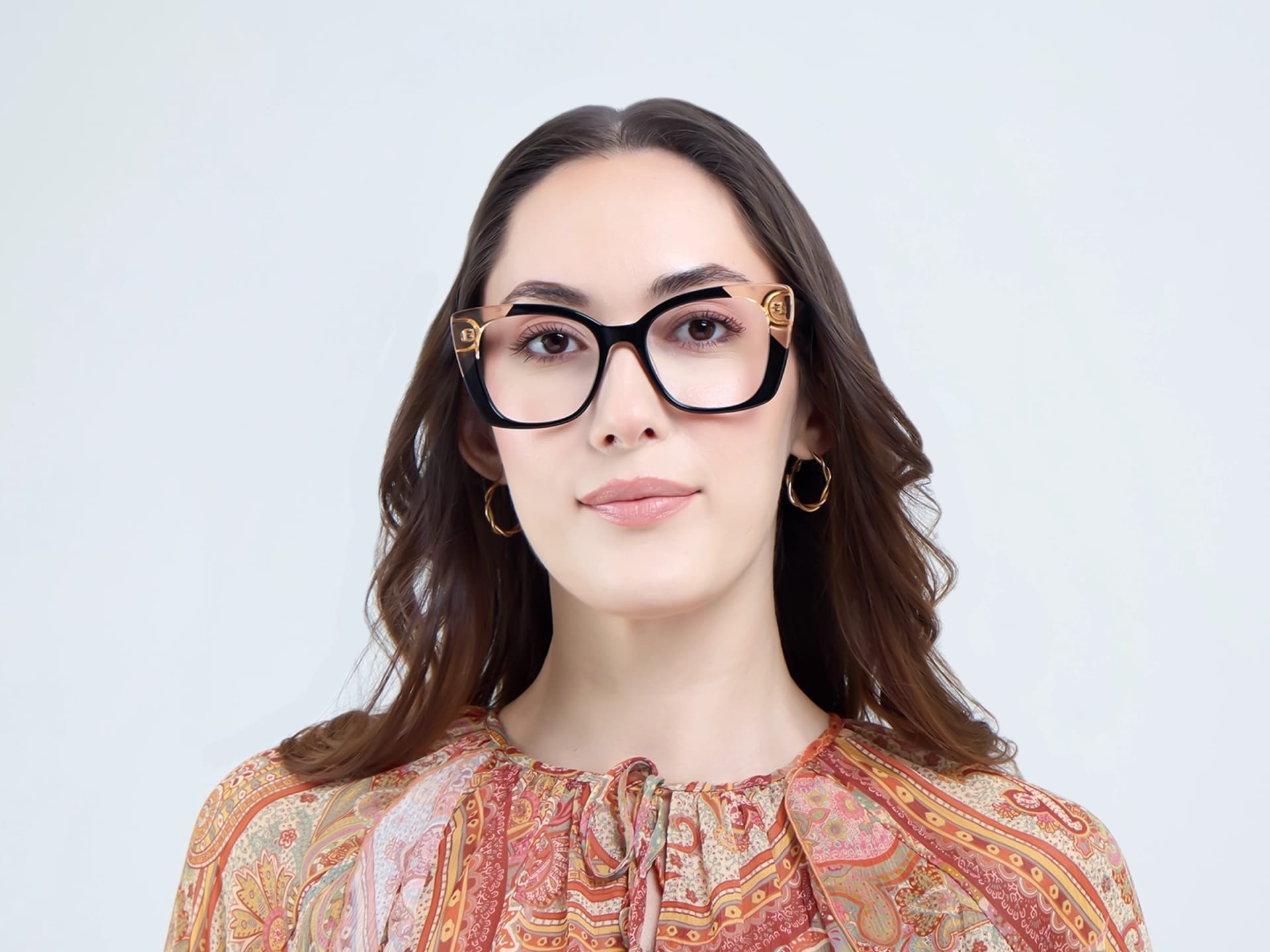 Large Black Butterfly Glasses For Female