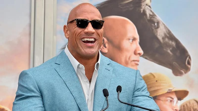 Dwayne Johnson Styles - Square Sunglasses