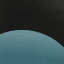 Black & Teal