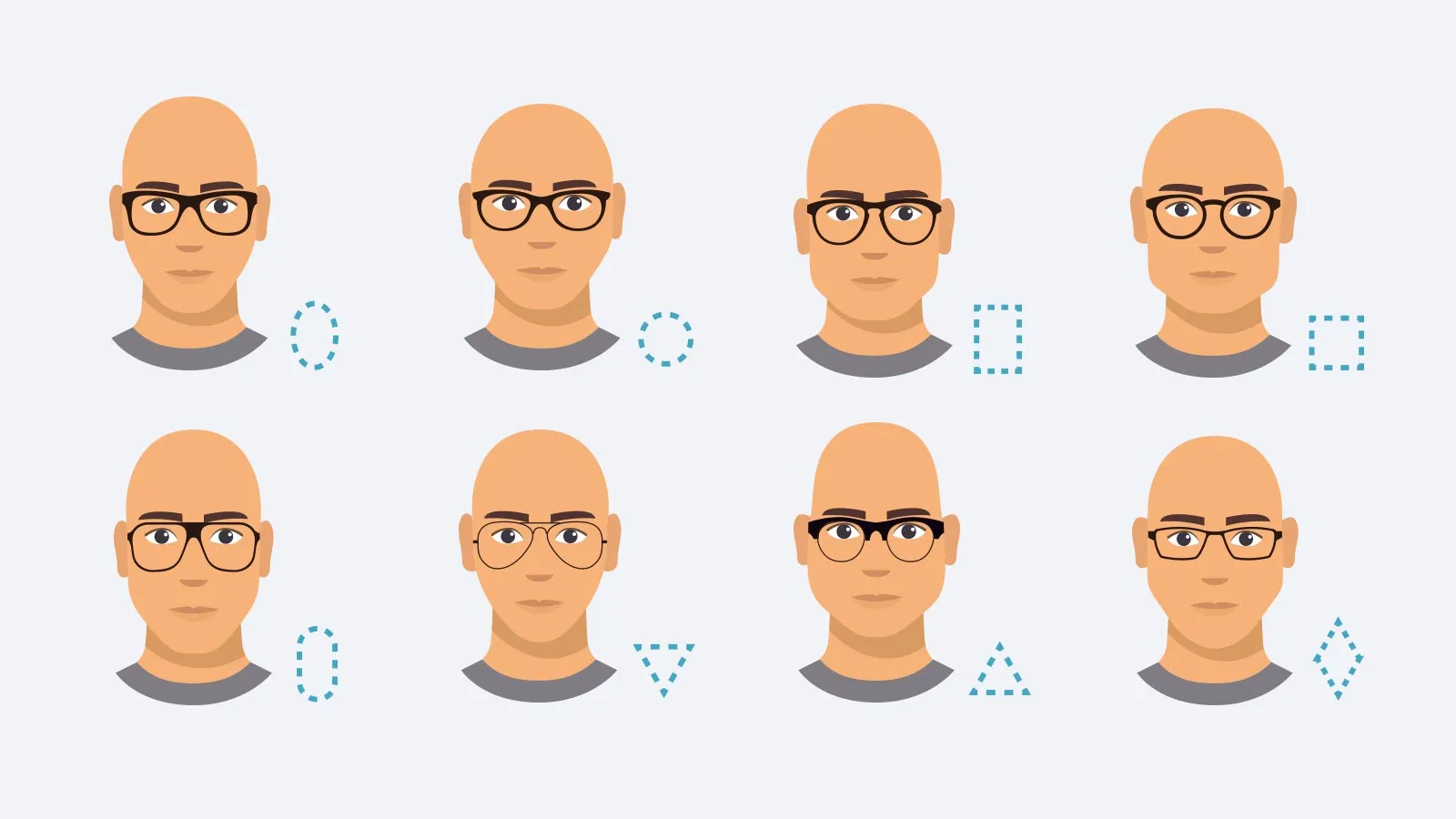 Choose Glasses that Aligns with Your Face Shape