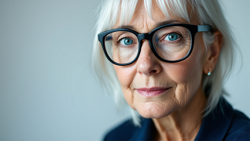 Thick Black Glasses